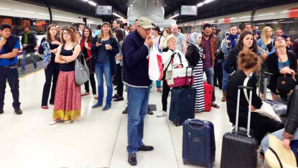 Un andén de Rodalies de Catalunya, la red de tren metropolitano de Barcelona operado por Renfe / EFE