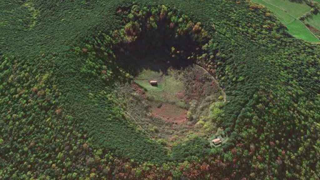 El volcán de Santa Margarida