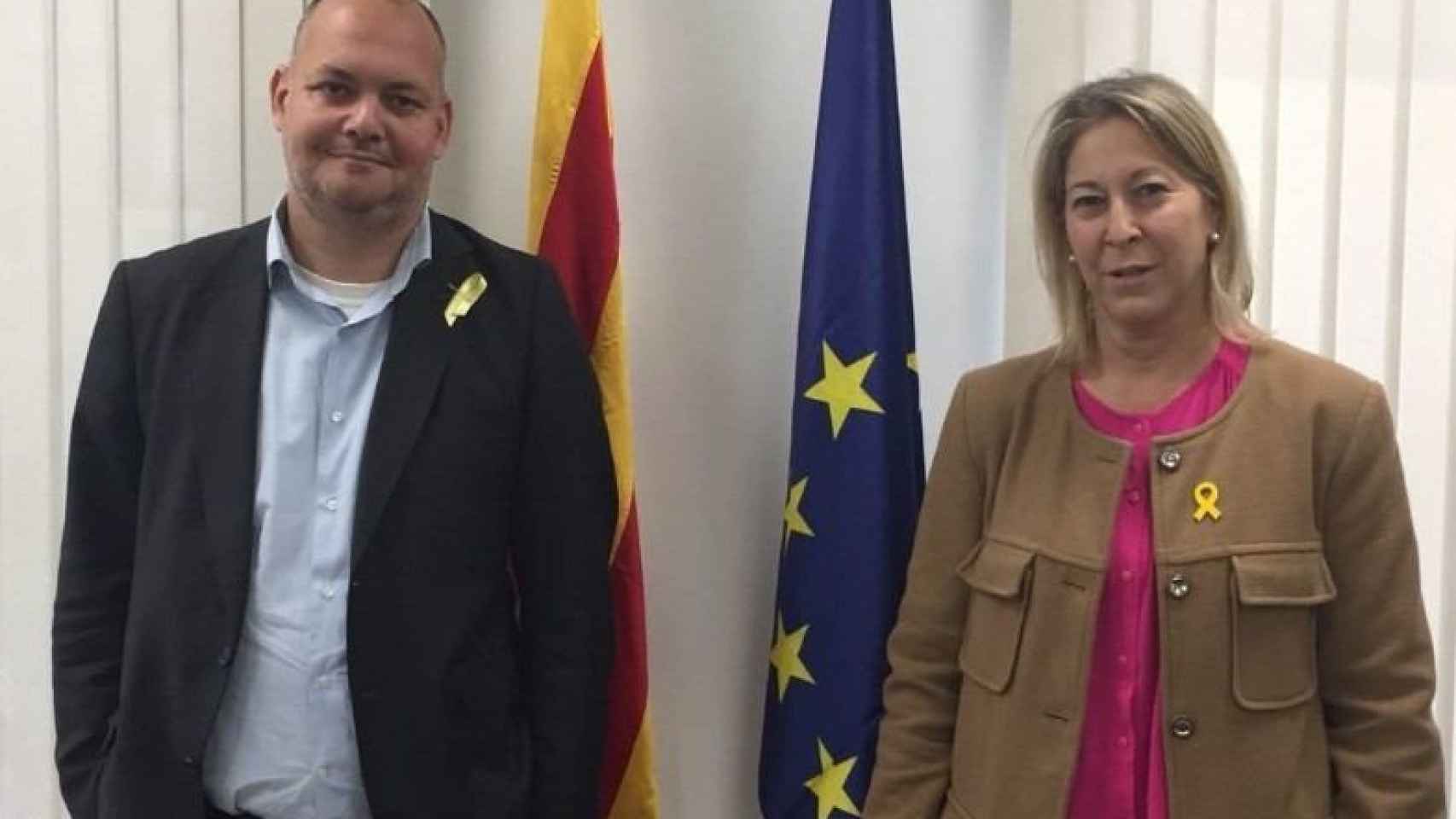 Carles Agustí y Neus Munté, los dos candidatos a ser alcaldables del PDeCAT en Barcelona / CG