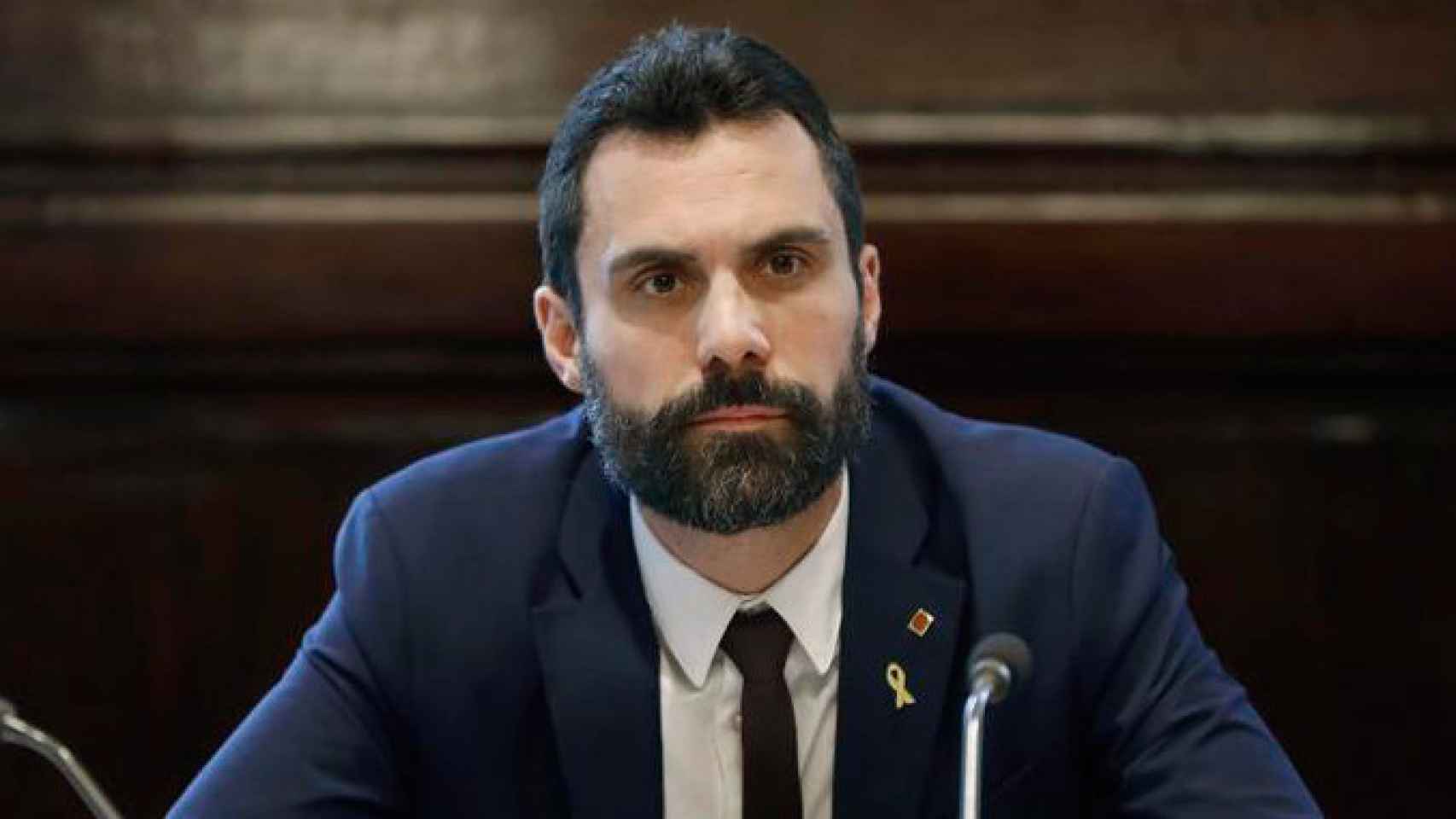 El presidente del Parlament, Roger Torrent / EFE