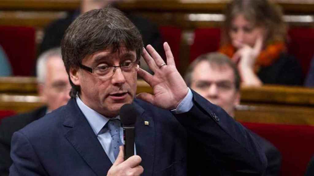 El president de la Generalitat, Carles Puigdemont / EFE