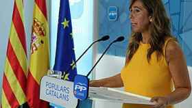 La presidenta del PP catalán, Alicia Sánchez-Camacho