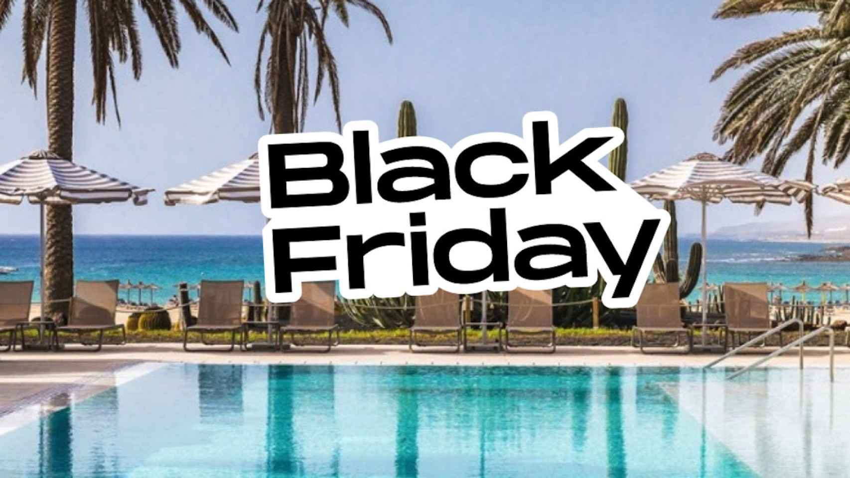 Piscina de hotel y Black Friday