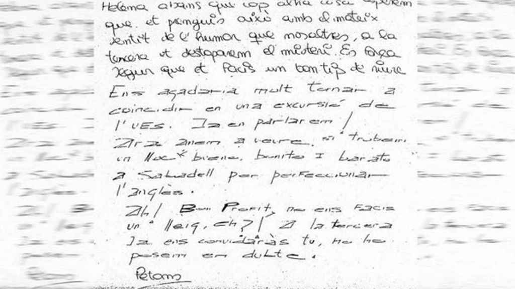 El juez ha ordenado que se realice una prueba caligráfica del investigado para esclarecer su relación con los anónimos / FAMILIA JUBANY