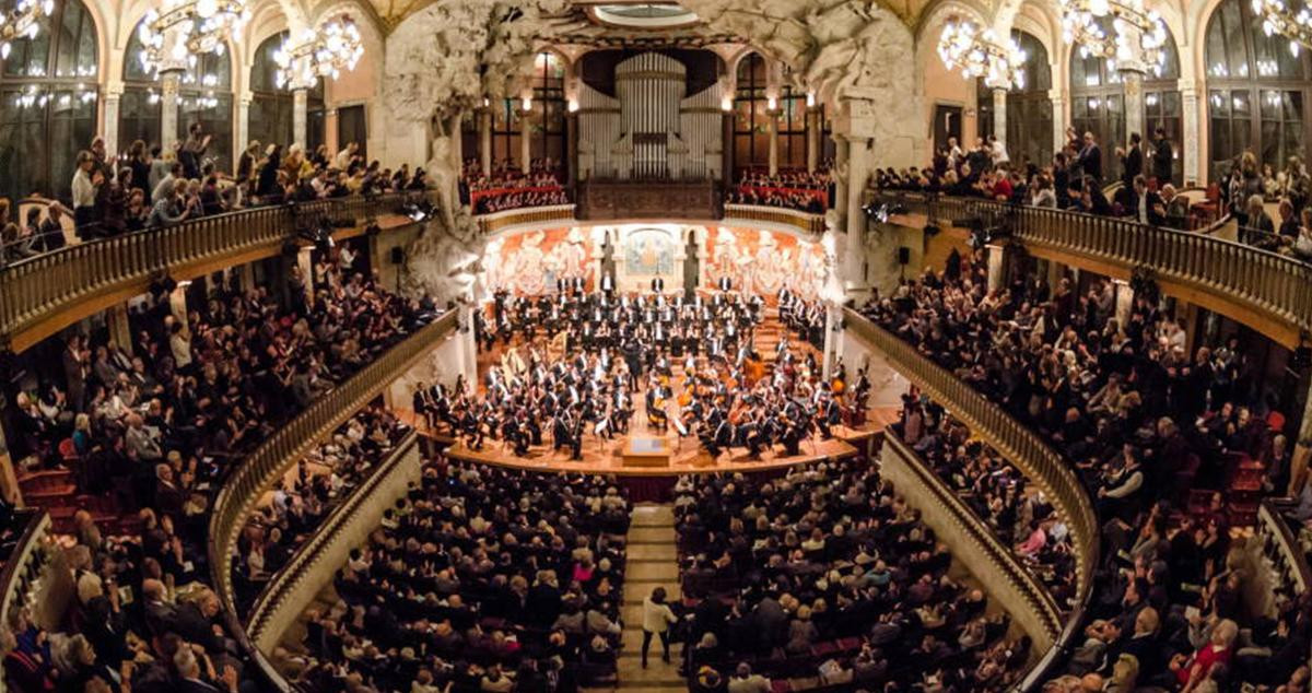 Imagen de archivo de un concierto en el Palau de la Música / EFE