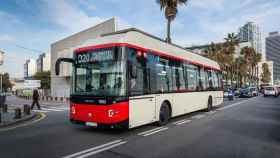 Una de las líneas de autobús que se verá afectada por la carrera de Fin de Año en Barcelona / EUROPA PRESS