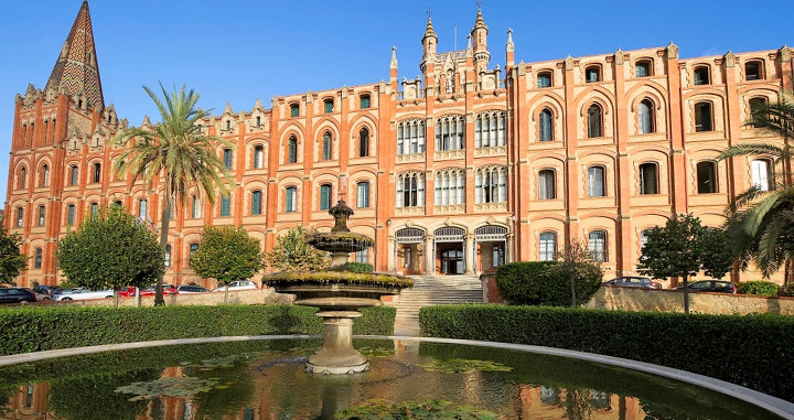 Instalaciones del colegio de los Jesuitas de Sarrià, en el que han sido destapados supuestos abusos a menores / ESCUELA SANT IGNASI