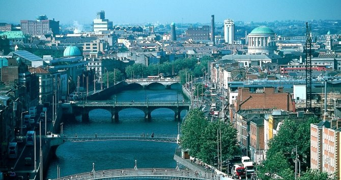 Dublín, ciudad hermanada con Barcelona