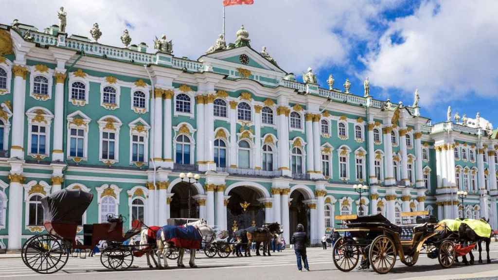 Fachada del Museo estatal Hermitage de San Petersburgo (Rusia), que propone una subsede en Barcelona / CG