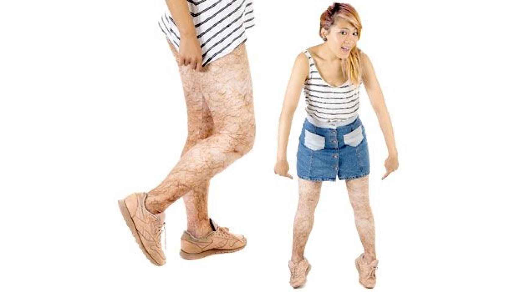 Los leggins 'peludos' que propone la firma británica Contrado / CG