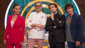 El jurado de 'Masterchef Celebrity' con Boris Izaguirre / RTVE