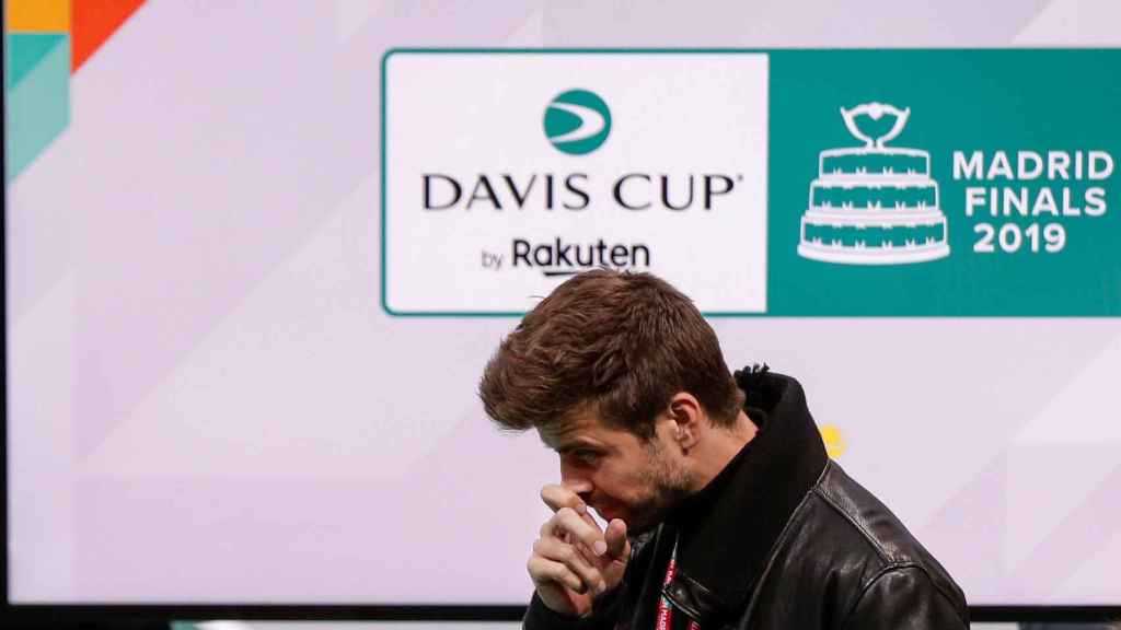 Piqué, con su empresa Kosmos, se ha encargado de remodelar la Copa Davis | EFE