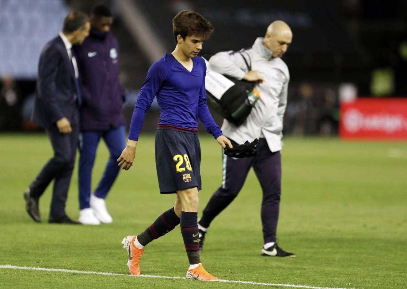 Una foto de Riqui Puig tras finalizar el Celta de Vigo - Barça / FCB