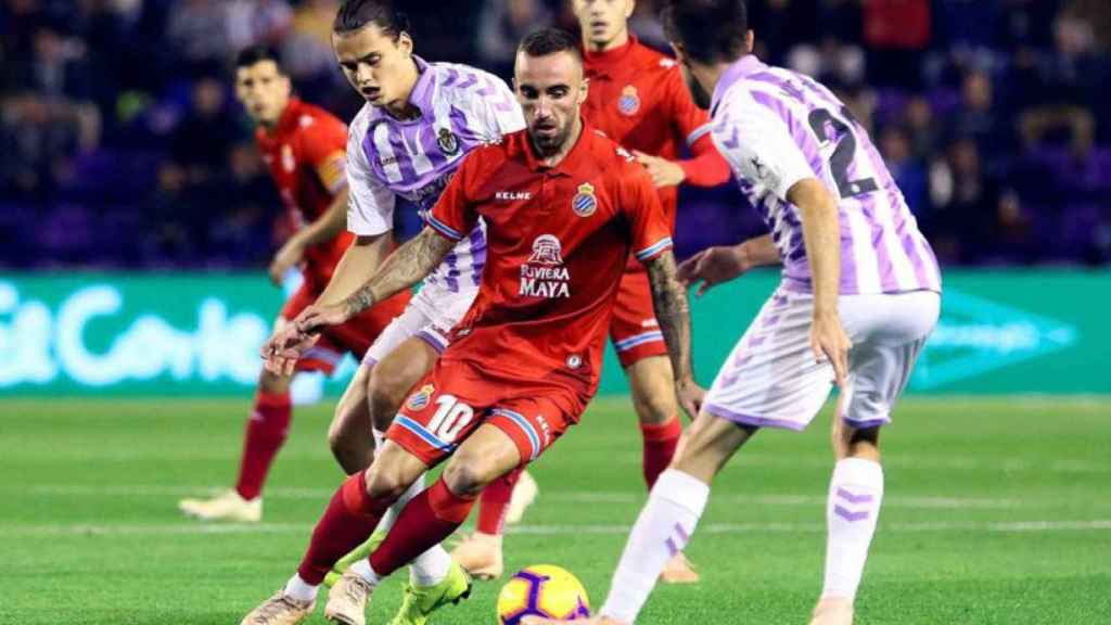 El Espanyol no pudo pasar del empate en su visita a Valladolid / EFE