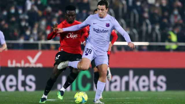 Nico en el Mallorca Barça / FCB