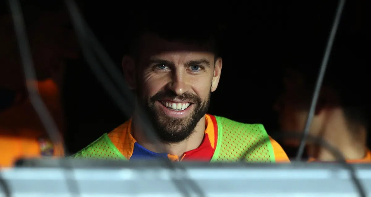 Gerard Piqué, en la previa de un partido liguero con el Barça / FCB