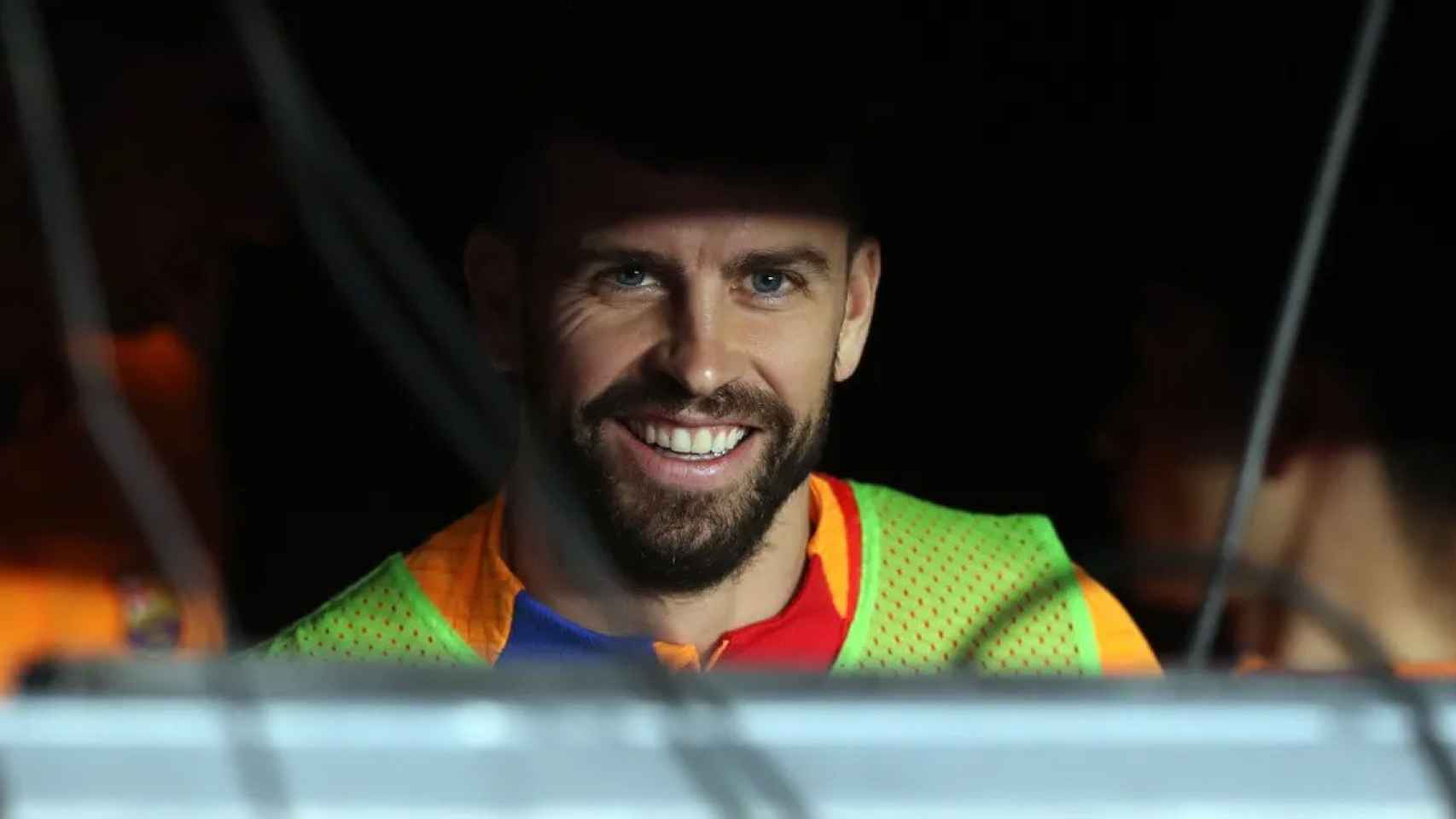 Gerard Piqué, en la previa de un partido liguero con el Barça / FCB