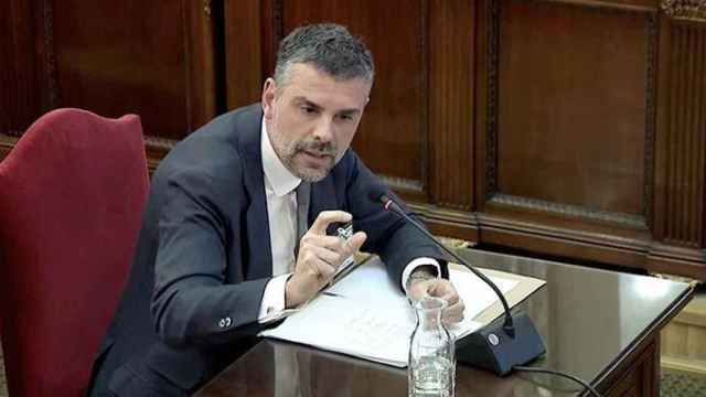 El 'exconseller' Santi Vila declara durante el juicio del 'procés' / EFE