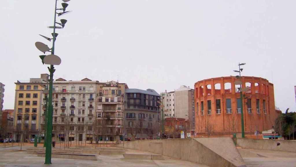 Plaza de la Constitución en Girona