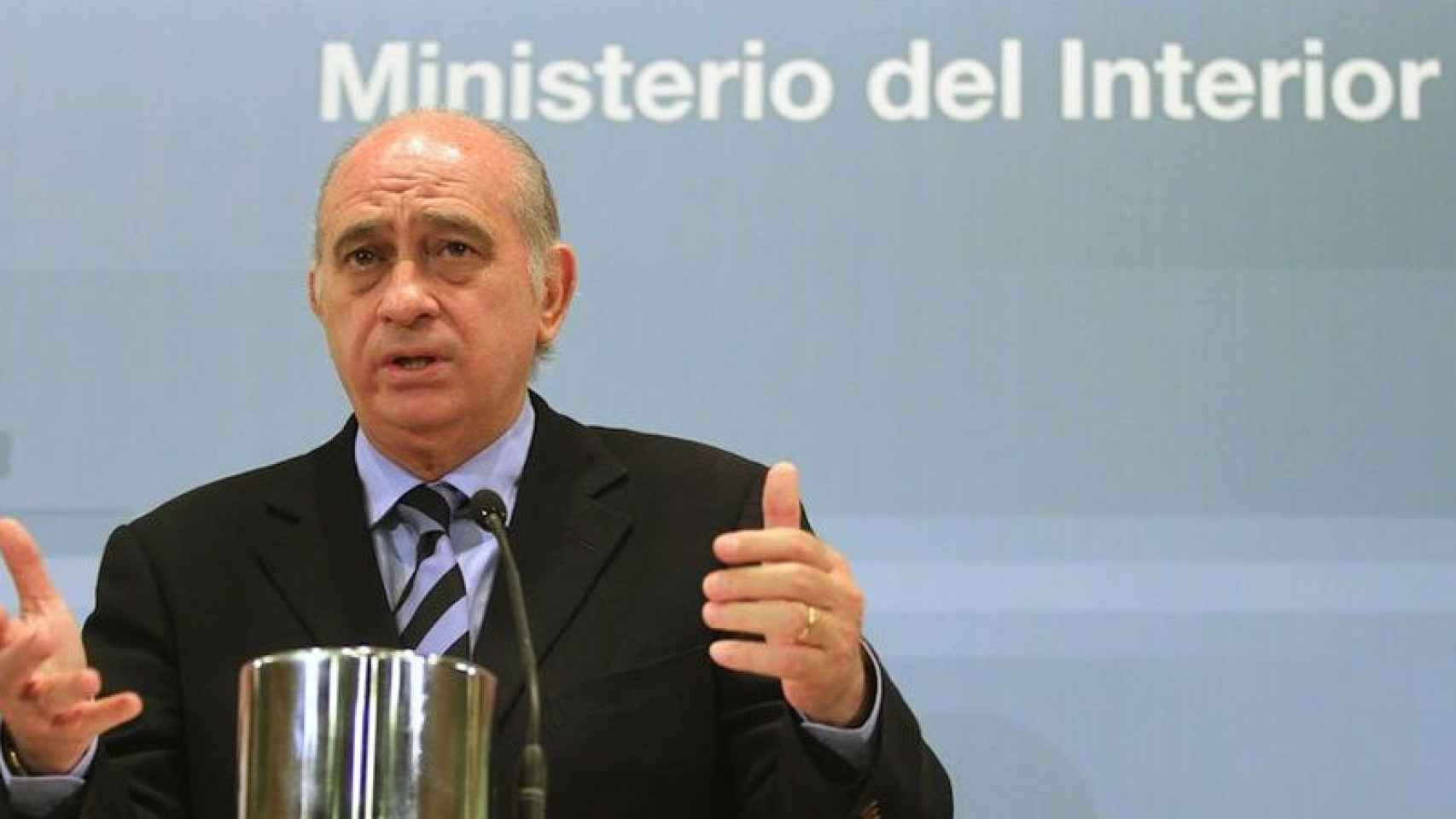 Jorge Fernández Díaz, ministro del Interior en funciones.