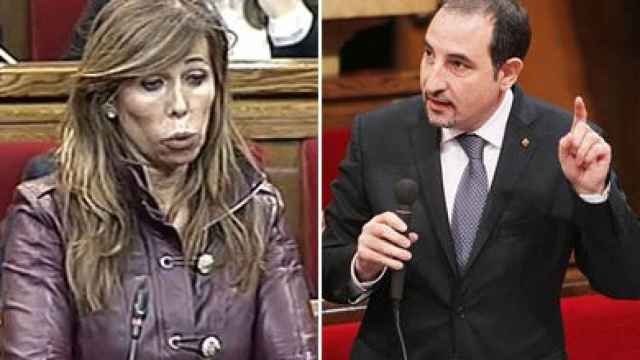 Sánchez-Camacho y Espadaler, en el Parlament