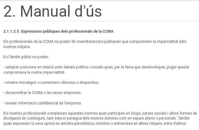 Manual de uso de la CCMA