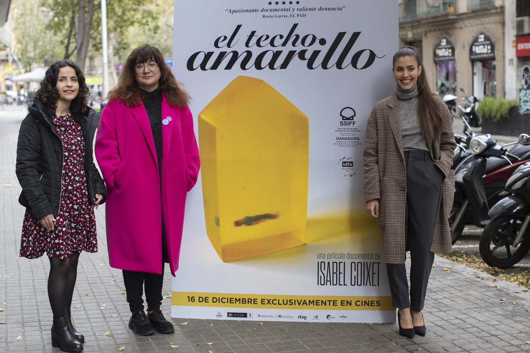 Míriam Fuentes, Isabel Coixet y Aida Flix / EFE