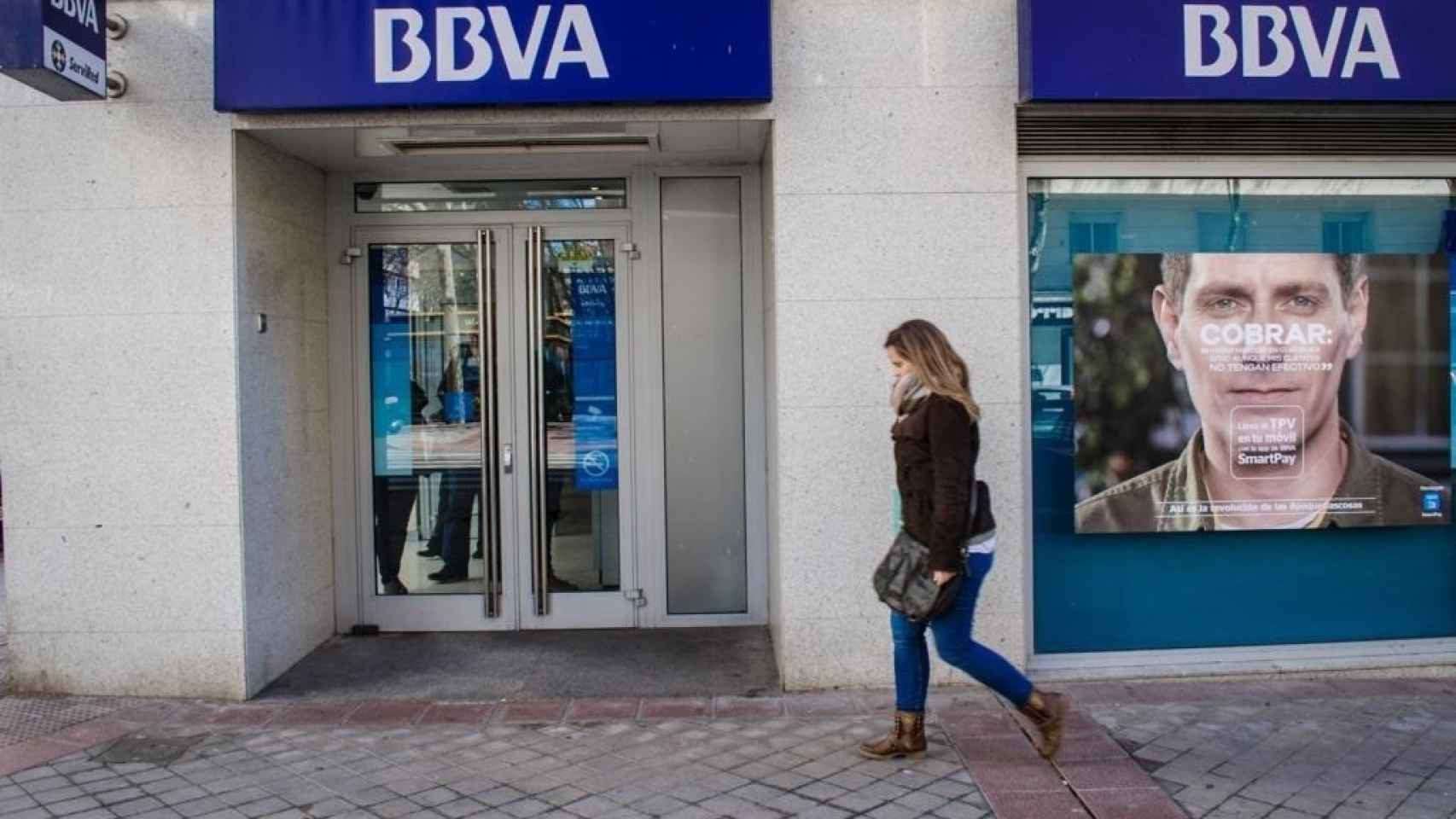 Una oficina de BBVA / EP