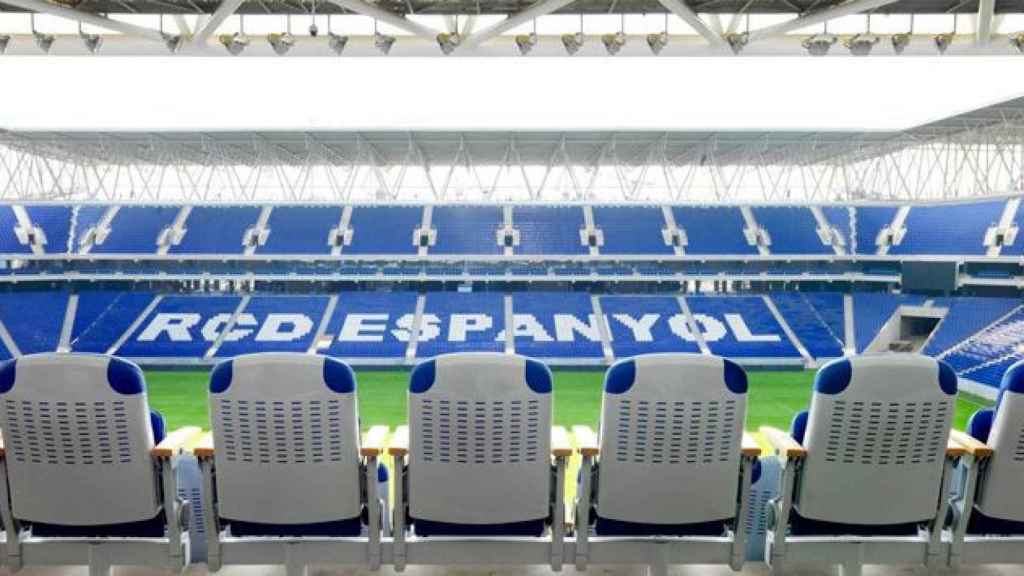 Las gradas del RCDE Stadium cuentan con butacas de Figueras / CG