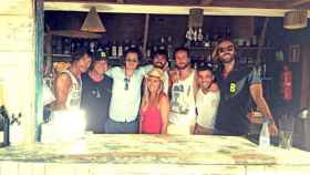 El actor Orlando Bloom, en el Beso Beach de Formentera / CG