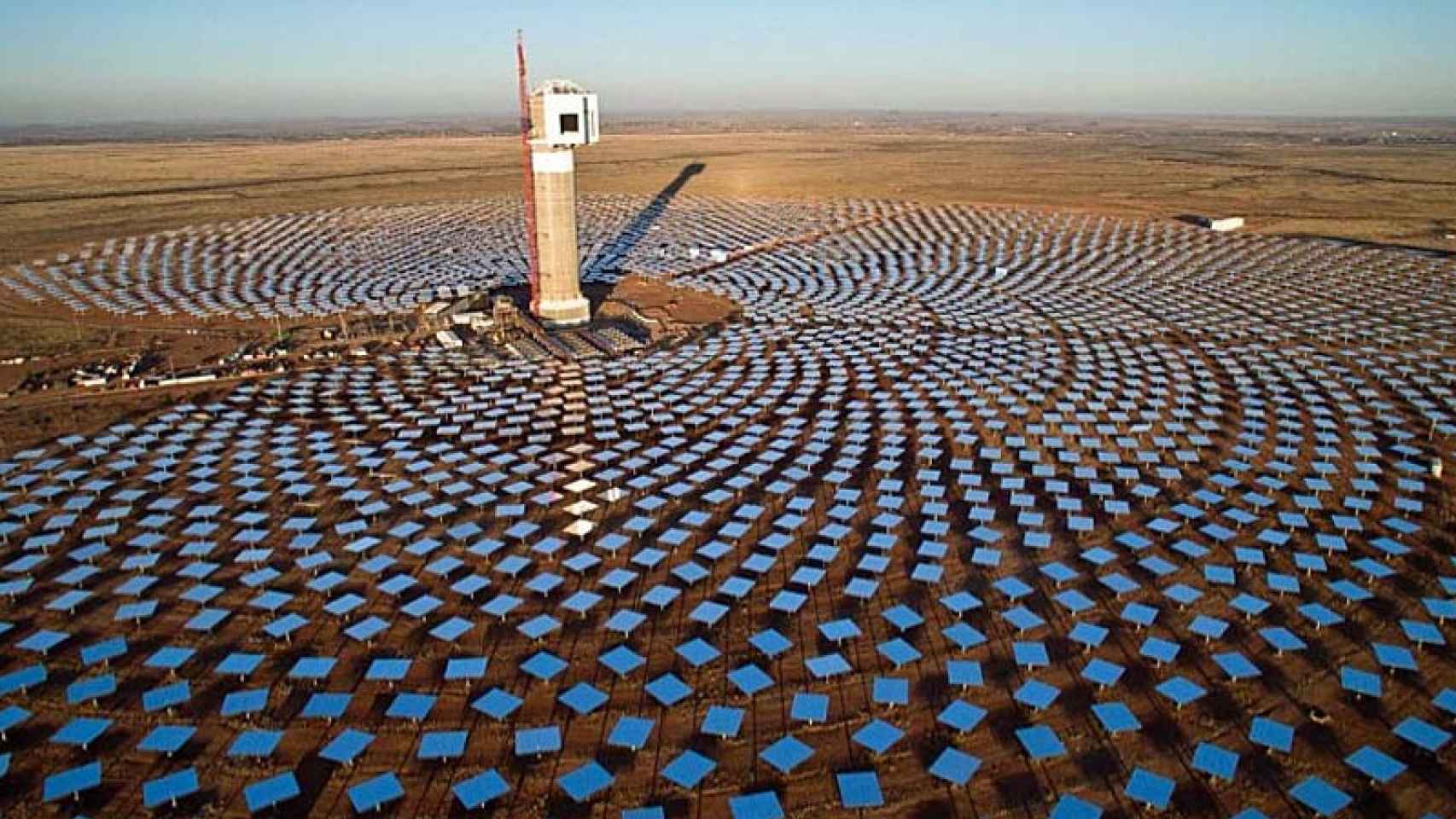 Planta solar de Abengoa en Sudáfrica