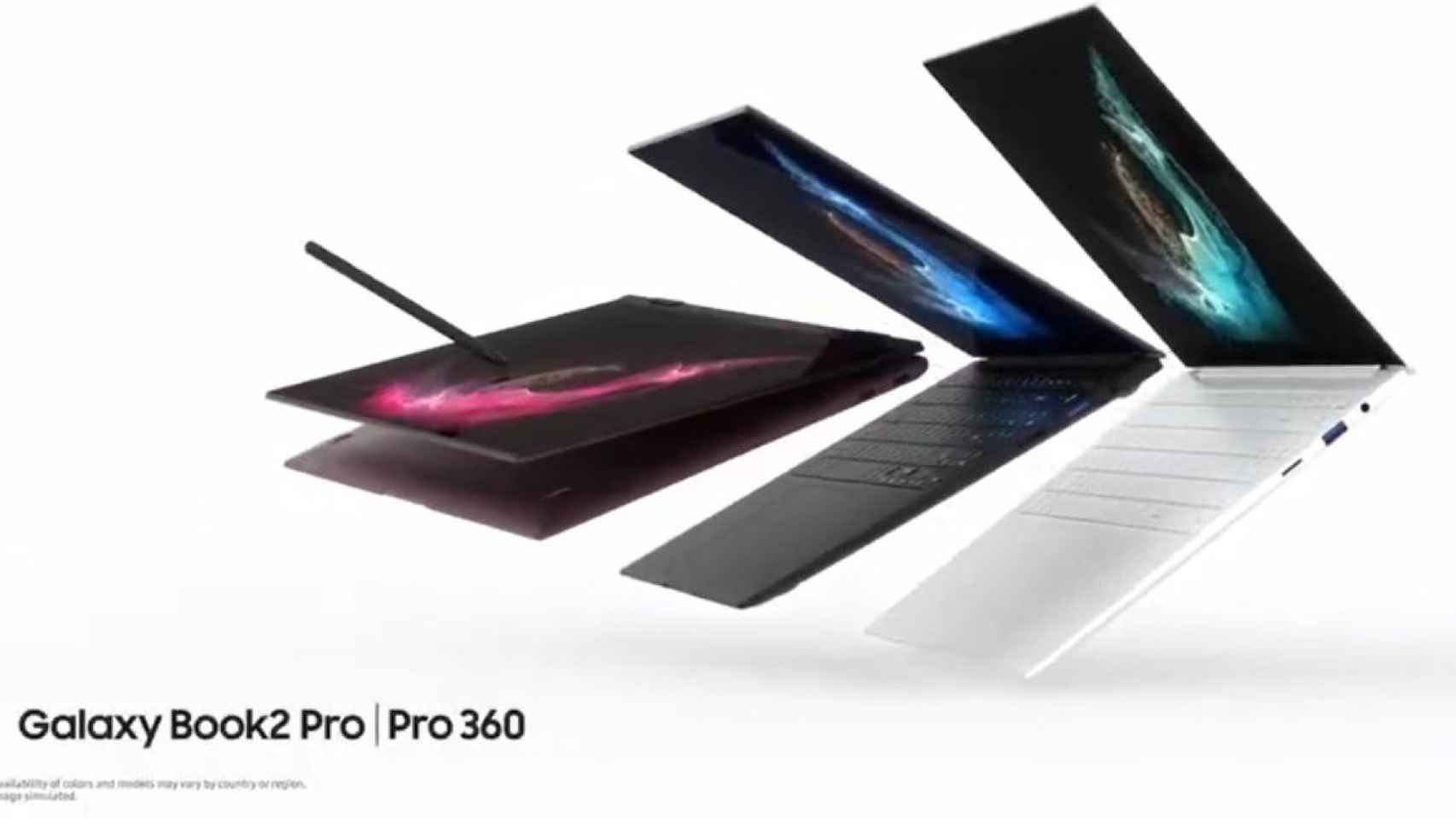 El nuevo Samsung Galaxy Book2 Pro / YOUTUBE