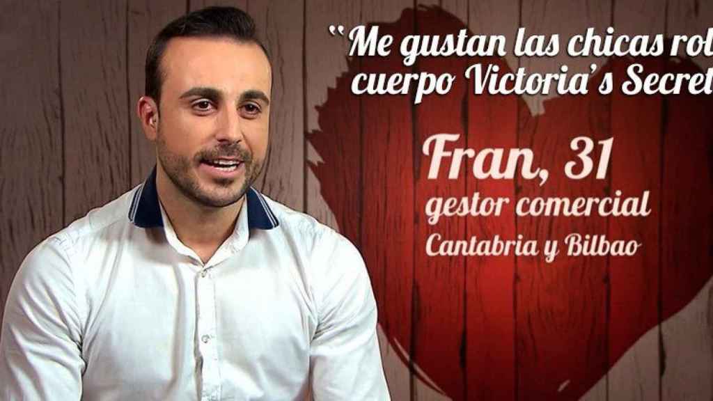 Fran dejó plantada a su cita en 'First Dates', pero fue perdonado / CD