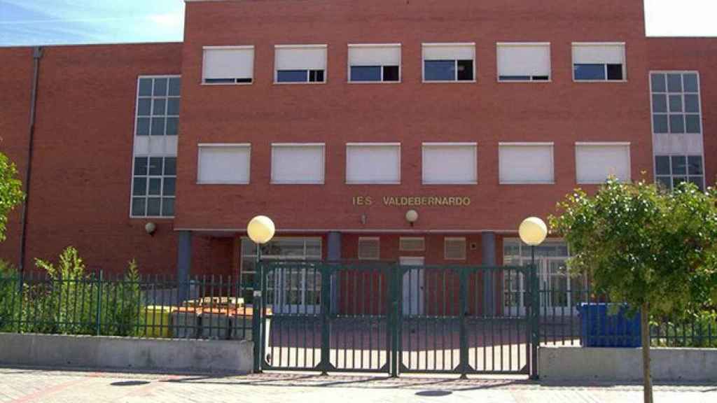 El IES Valdebernardo, situado en el barrio de Vicálvaro, en Madrid / CG