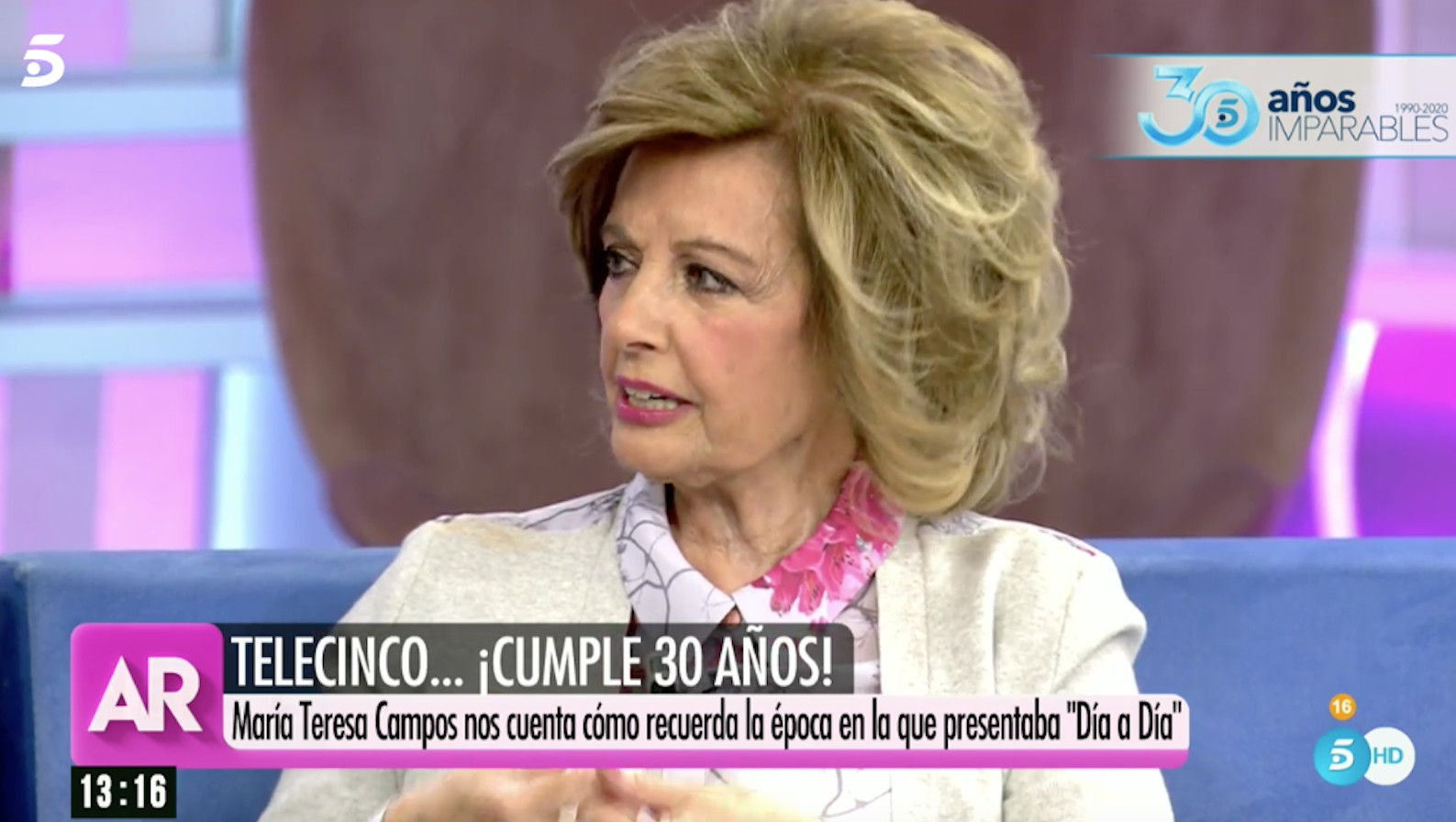 María Teresa Campos habla de Bigote Arrocet en 'El Programa de Ana Rosa' / MEDIASET