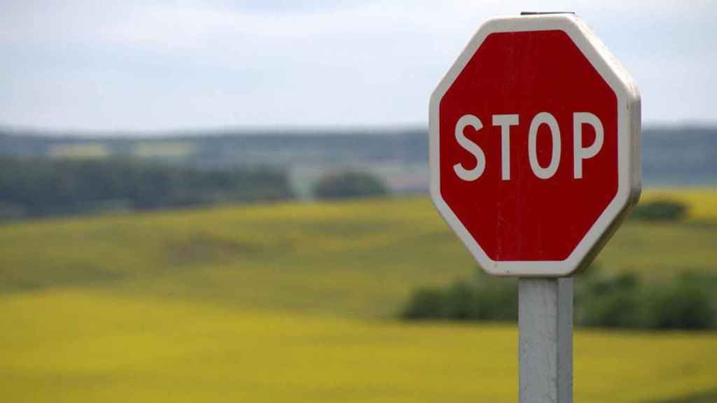 Una señal de Stop / PIXABAY