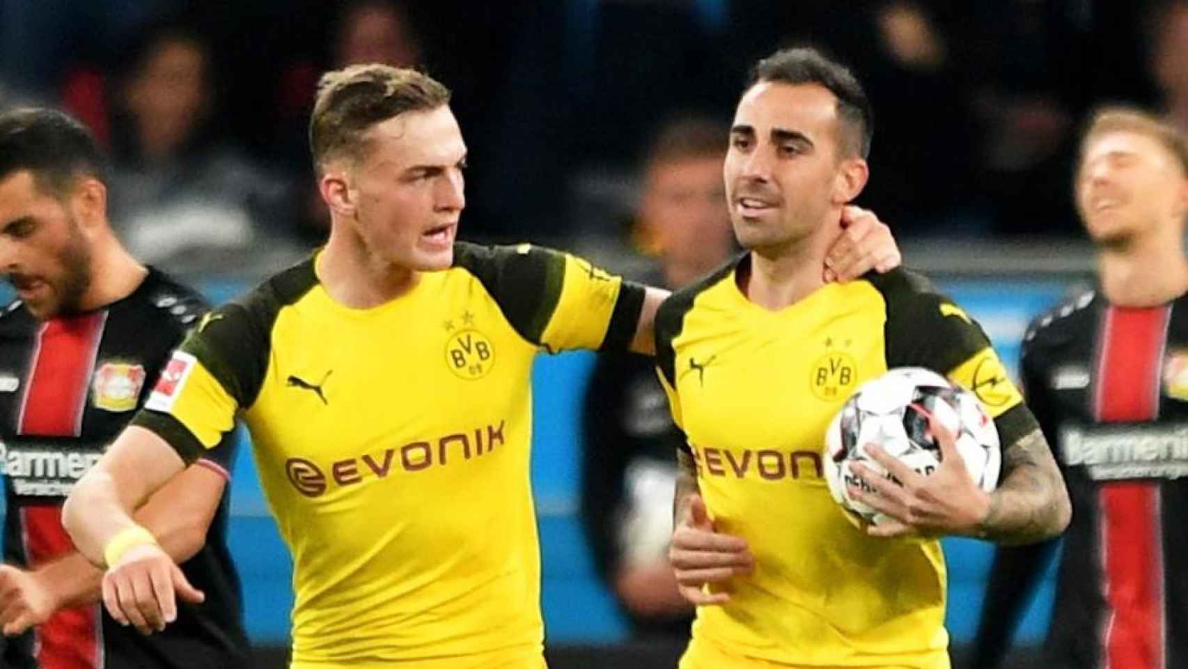 Una foto de Paco Alcácer con el Borussia Dortmund / EFE