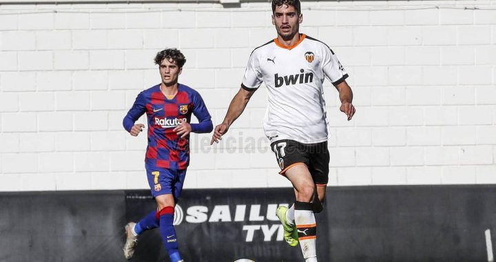 El Barça B empata en casa del Valencia Mestalla/ FCB