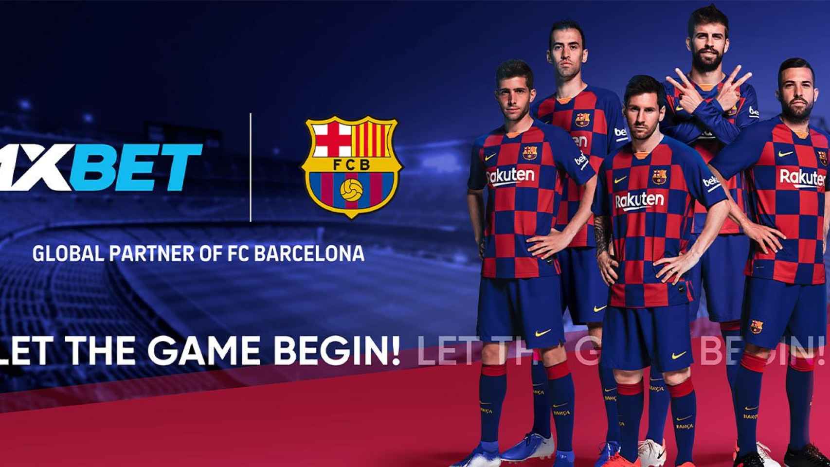 1xBET, el polémico sponsor ruso que se mantiene como patrocinador del Barça