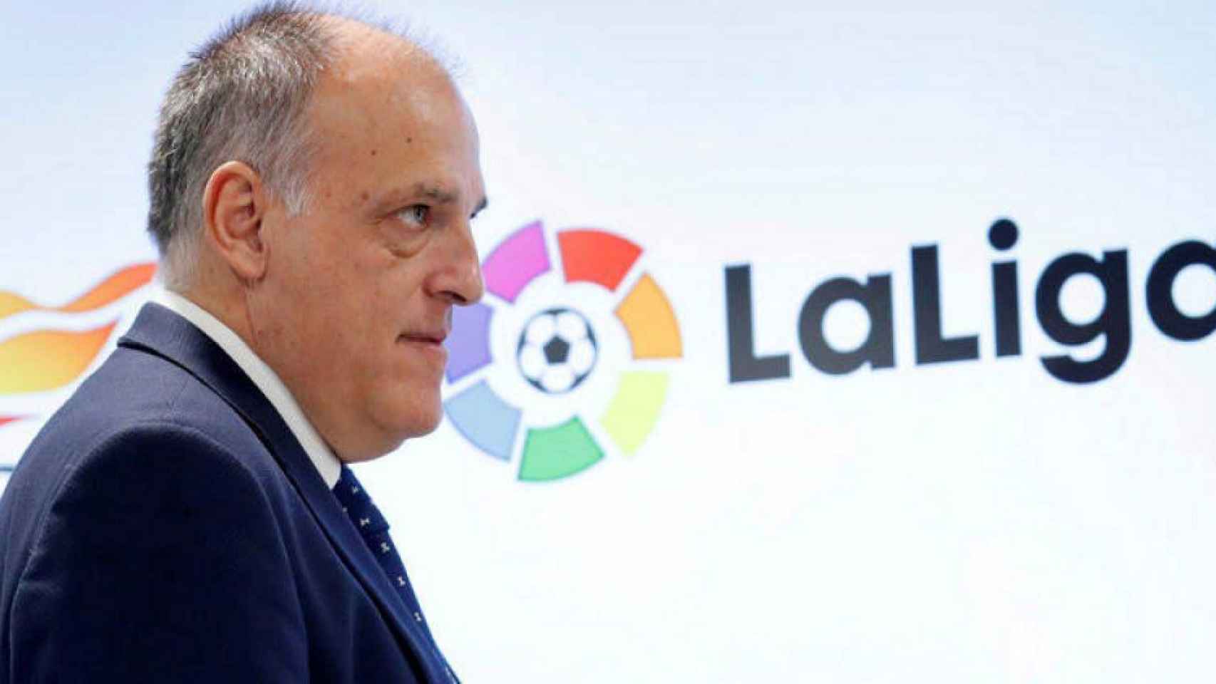 Tebas, en un acto de la Liga | EFE