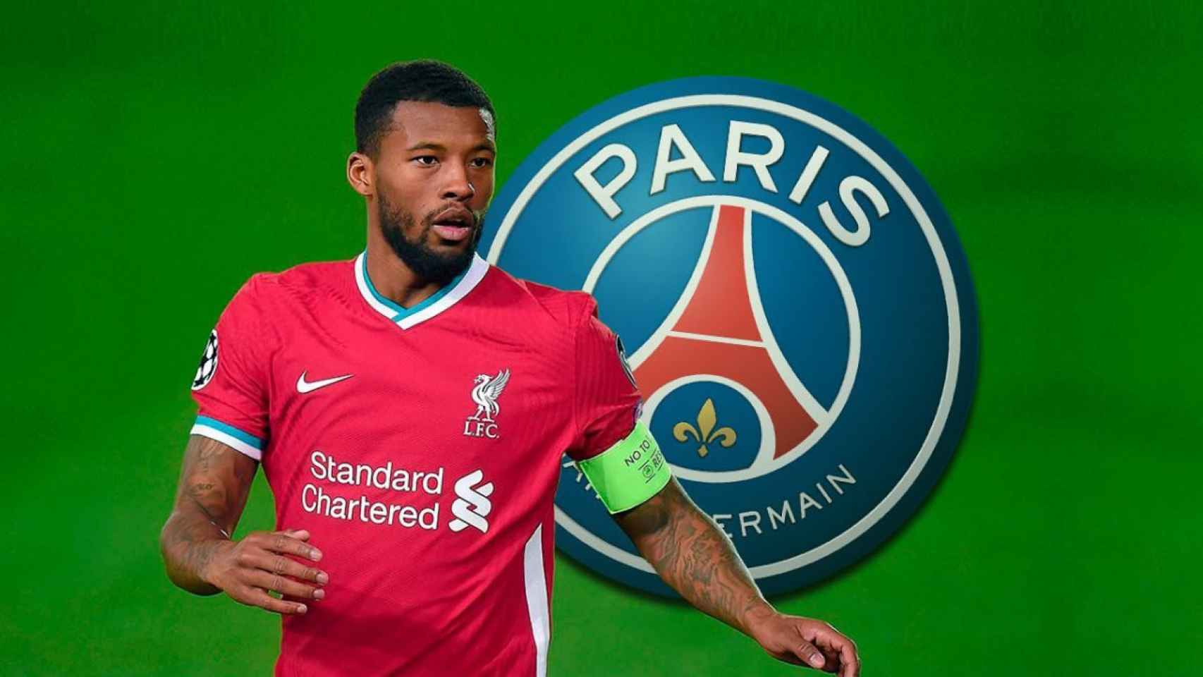 Wijnaldum, nuevo jugador del PSG / REDES