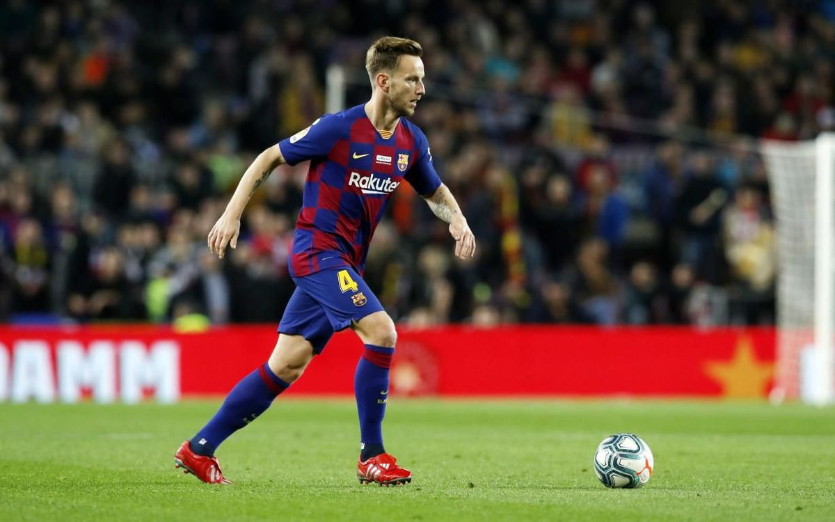 Ivan Rakitic jugando contra el Mallorca / FC Barcelona