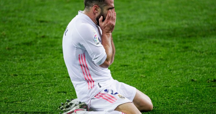 Dani Carvajal recaía en su lesión ante el Valencia / RM