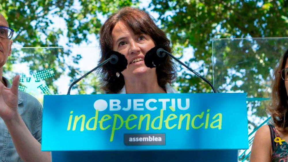 Elisenda Paluzie, presidenta de la ANC / EFE