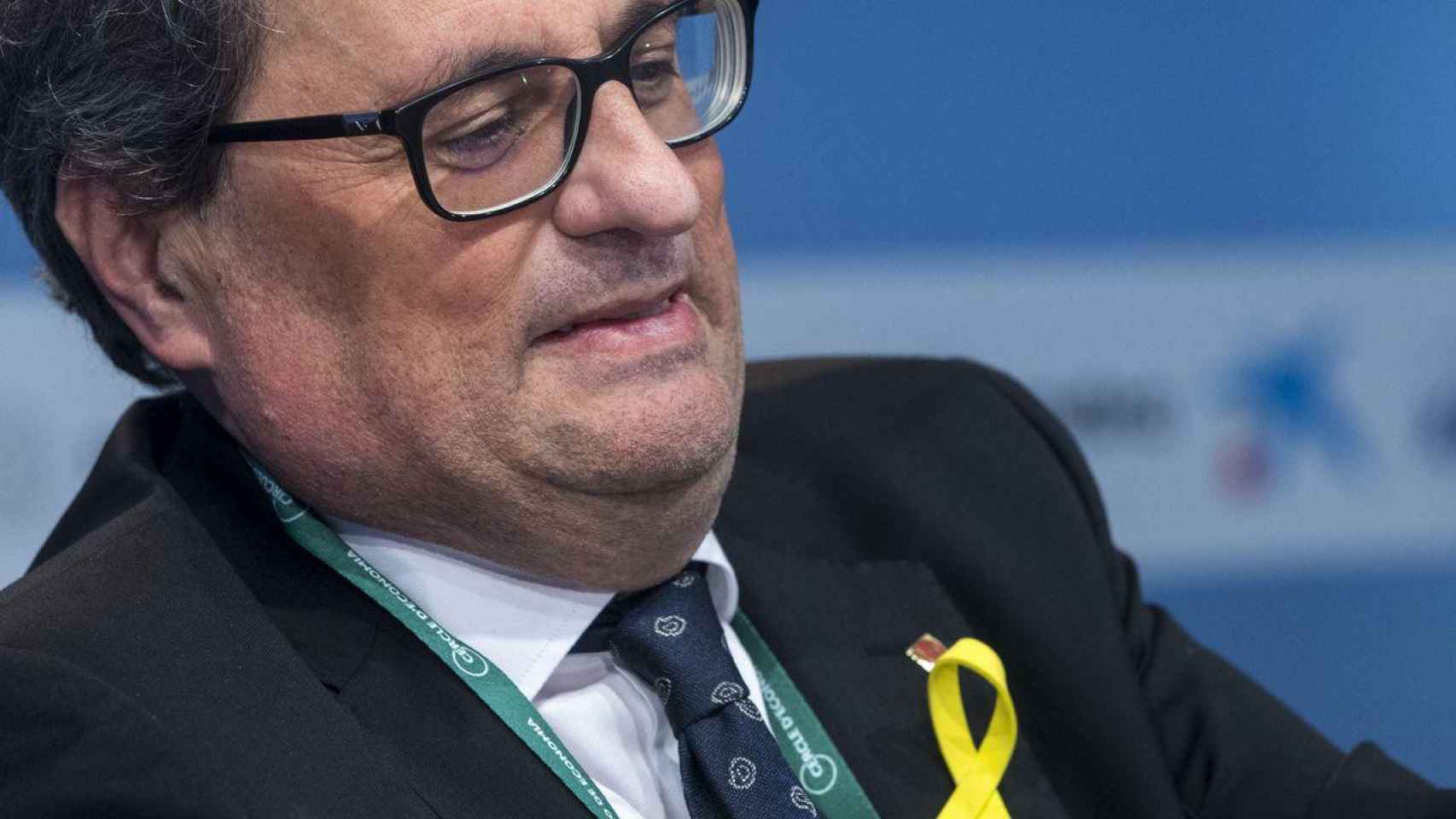 Quim Torra, el presidente de la Generalitat, en una imagen de archivo / EFE