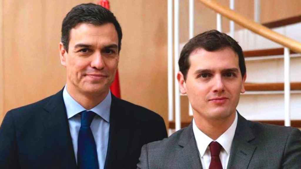 Pedro Sánchez y Albert Rivera en una imagen de archivo / EFE