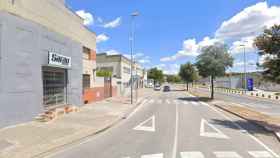 Avenida de la Farga de Banyoles, donde un portero de una discoteca ha perdido parte de la oreja por un mordisco durante una pelea / GOOGLE STREET VIEW