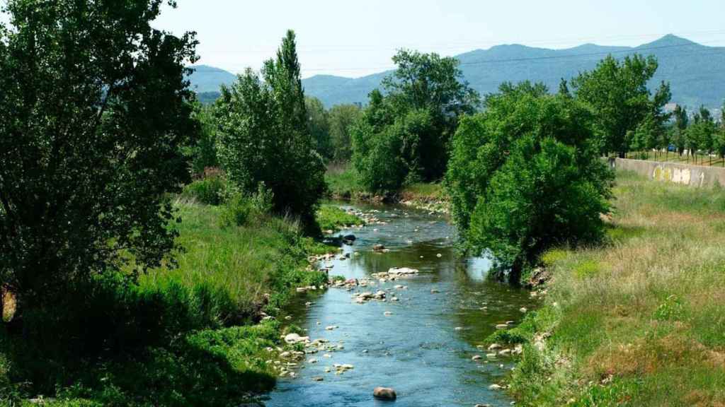 Imagen de la zona del Río Congost, donde ha desaparecido el hombre / Cedida