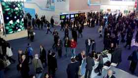 Los stands de la edición de 2016 del Mobile World Congress de Barcelona / EFE