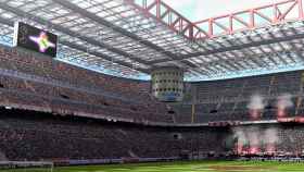 El estado milanés de San Siro, el destino de los pasajeros del Puente Aéreo de esta mañana.